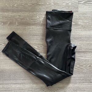 SPANX | faux leather leggings